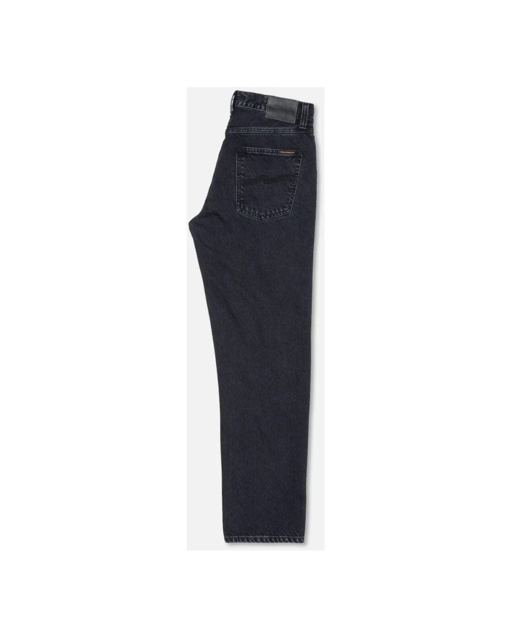 Nudie Jeans Blue Straight Jeans for men