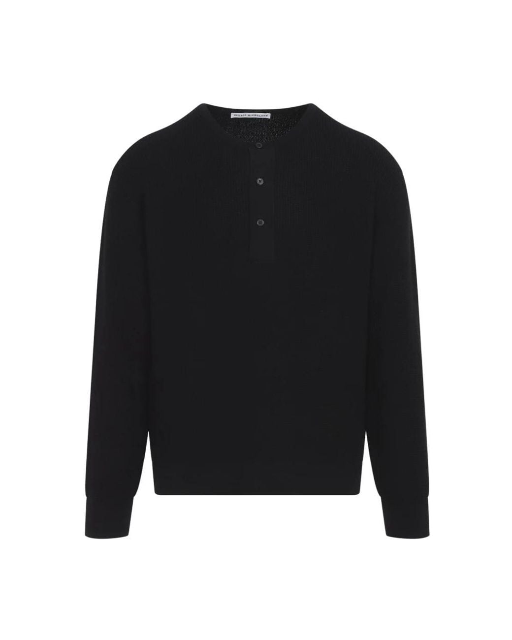 Studio Nicholson Black Round-Neck Knitwear for men