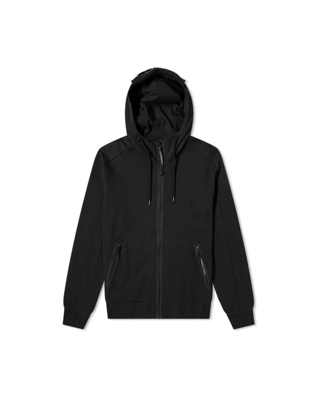C P Company Black Zip-Throughs for men