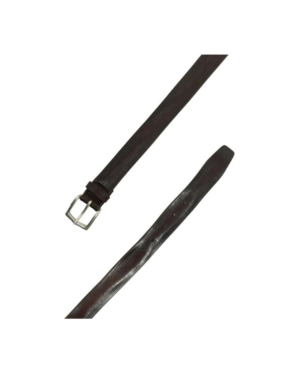 Orciani Black Belts for men