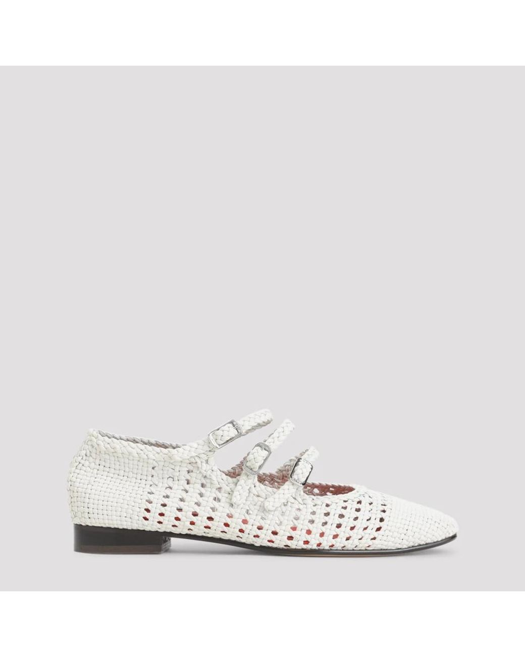 CAREL PARIS White Ballerinas