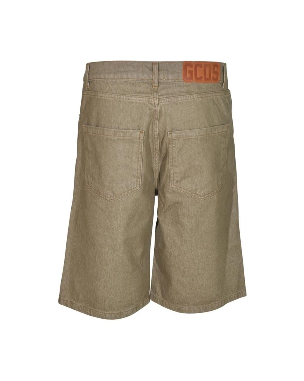 Gcds Natural Casual Shorts for men