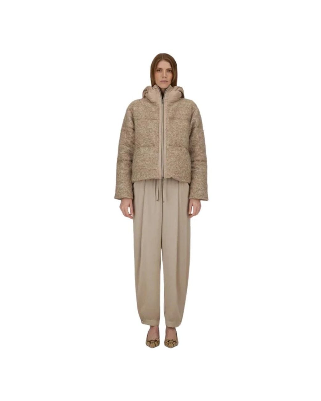 Down Jackets Herno de color Natural