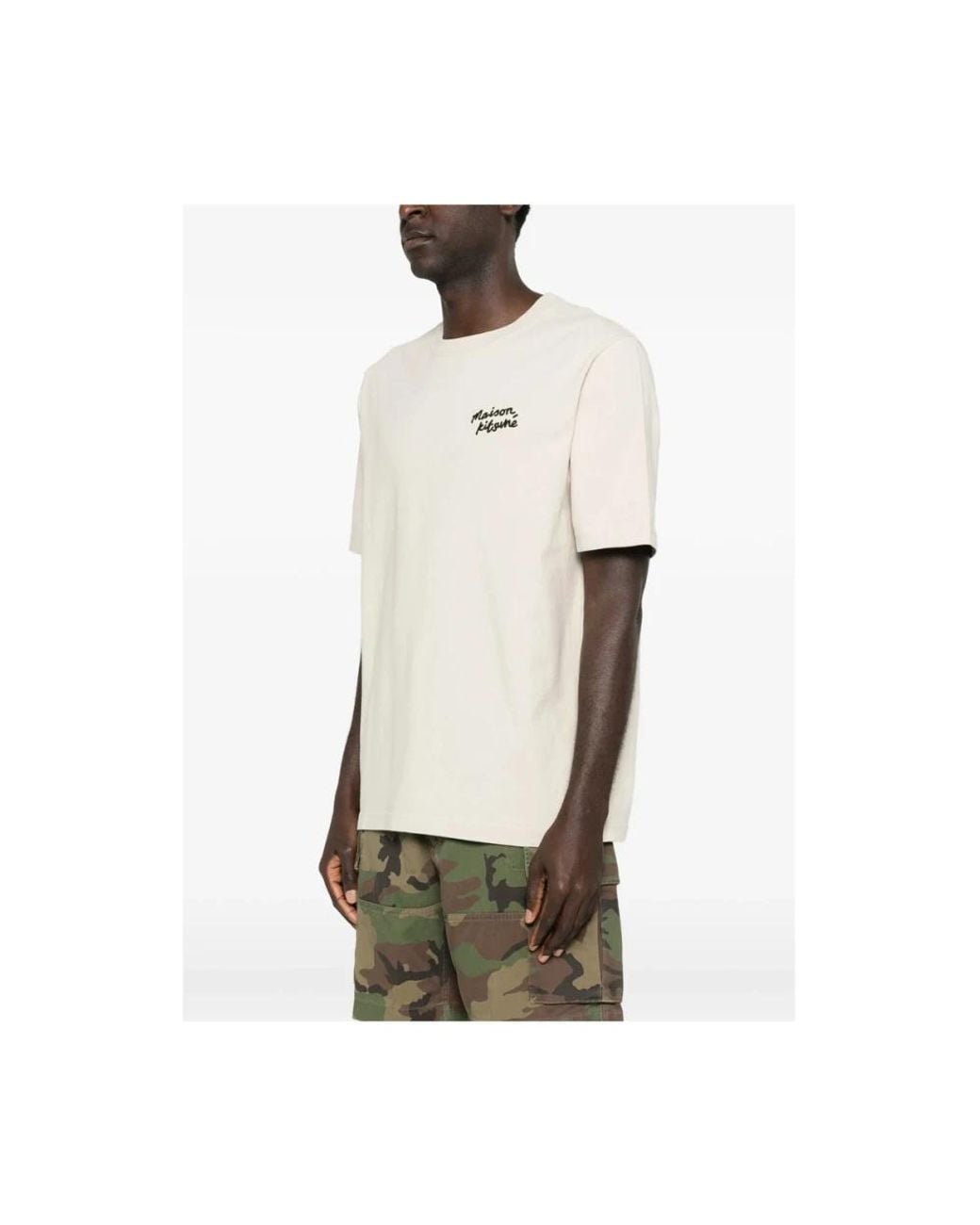 Maison Kitsuné White T-Shirts for men