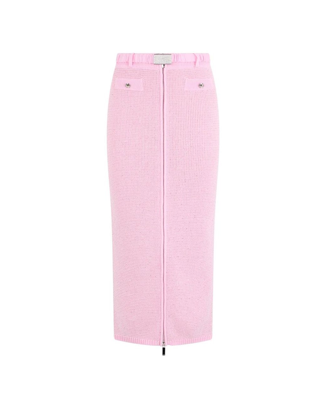 Alessandra Rich Pink Pencil Skirts