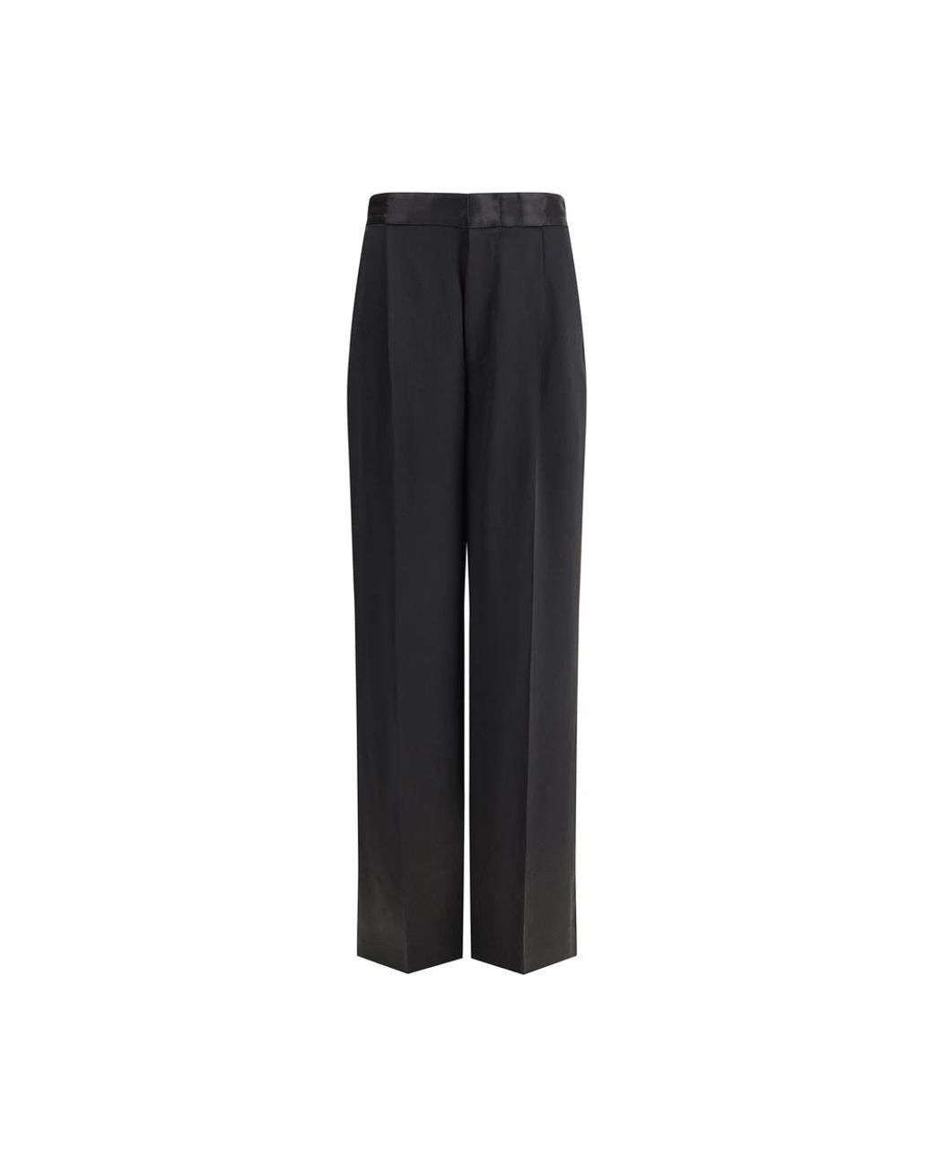 Sa Su Phi Black Wide Trousers