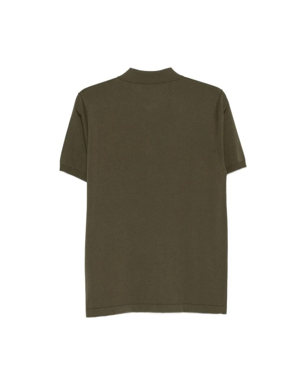 Aspesi Green Polo Shirts for men