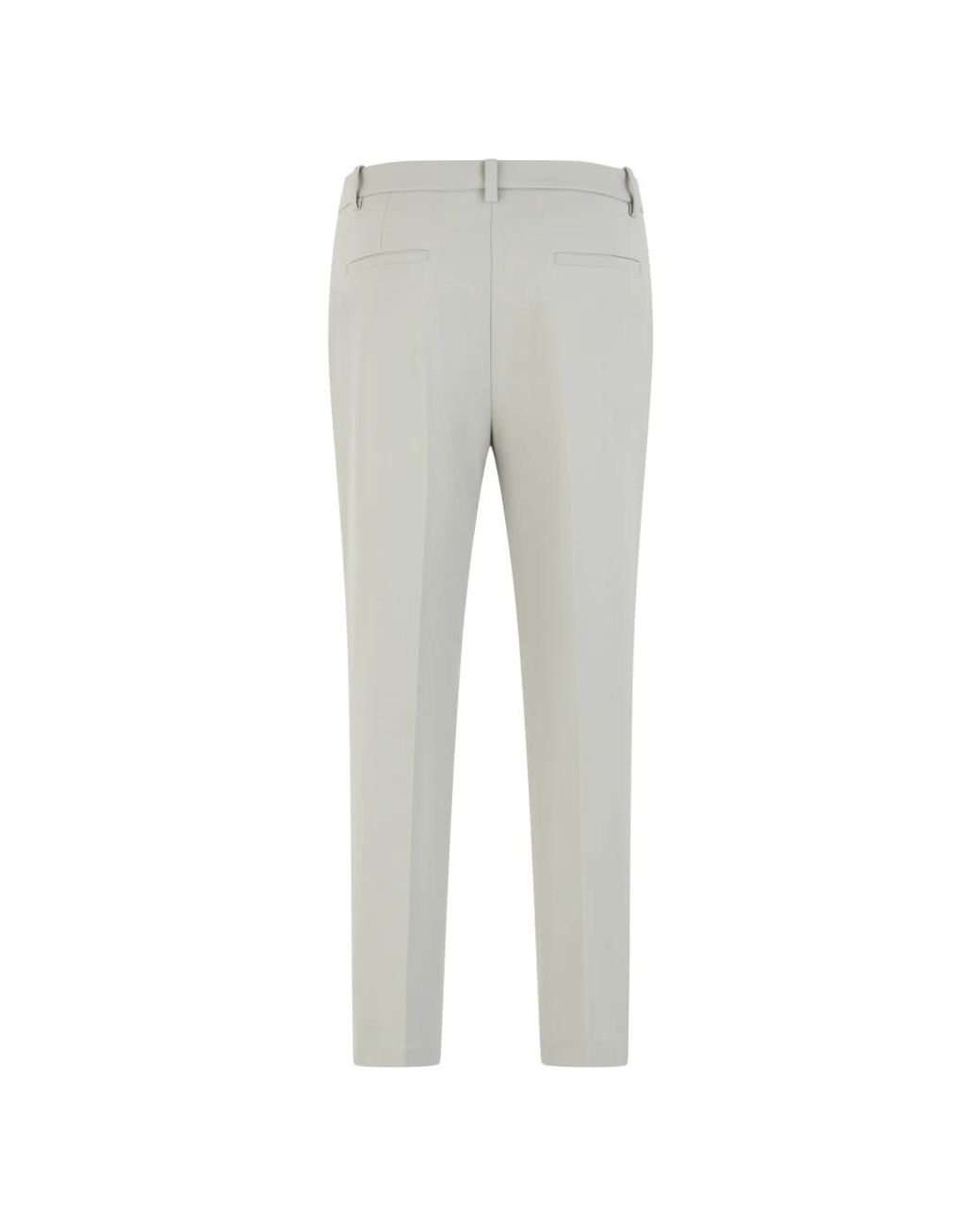 Pinko Gray Slim-Fit Trousers