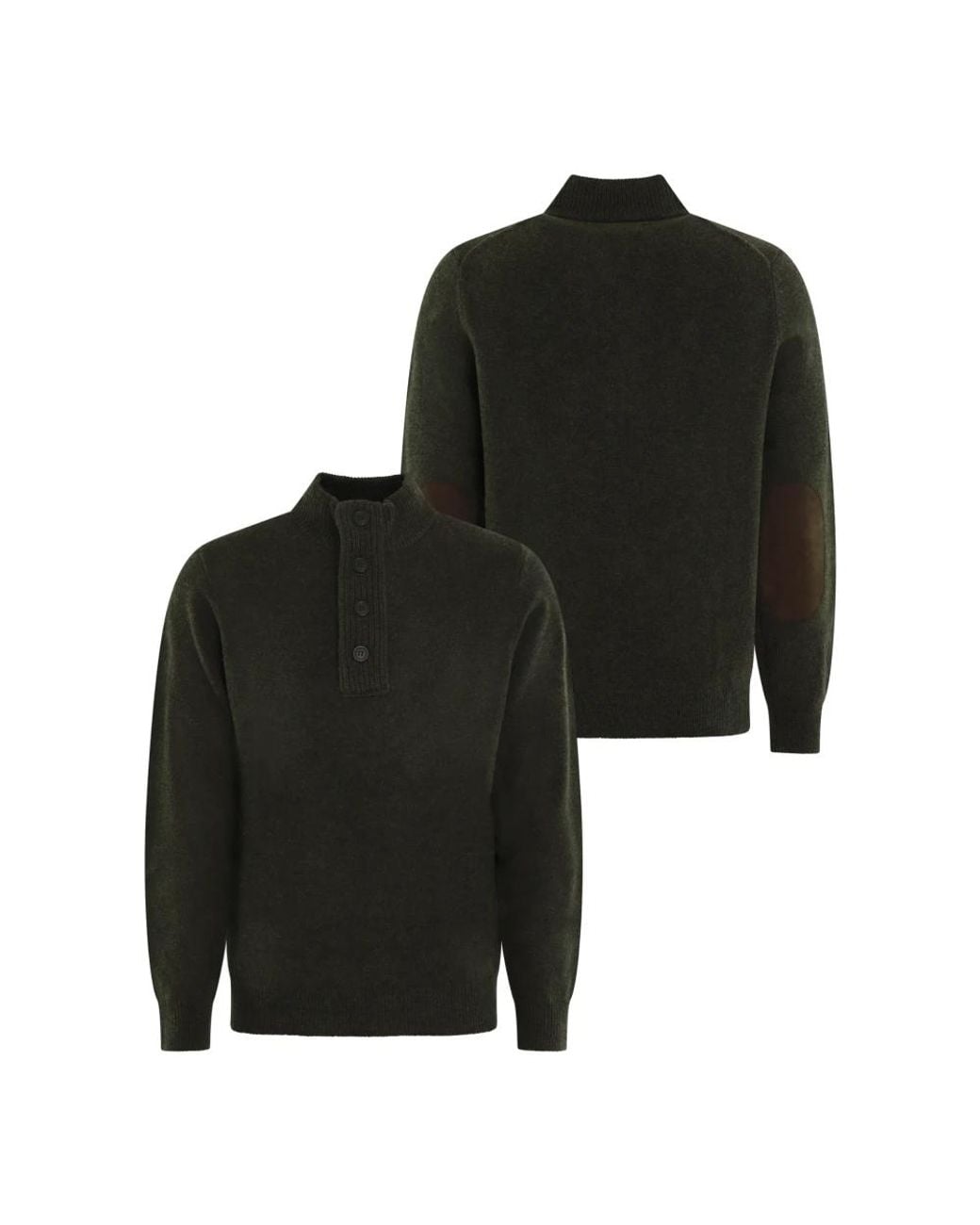 Barbour Black Turtlenecks for men