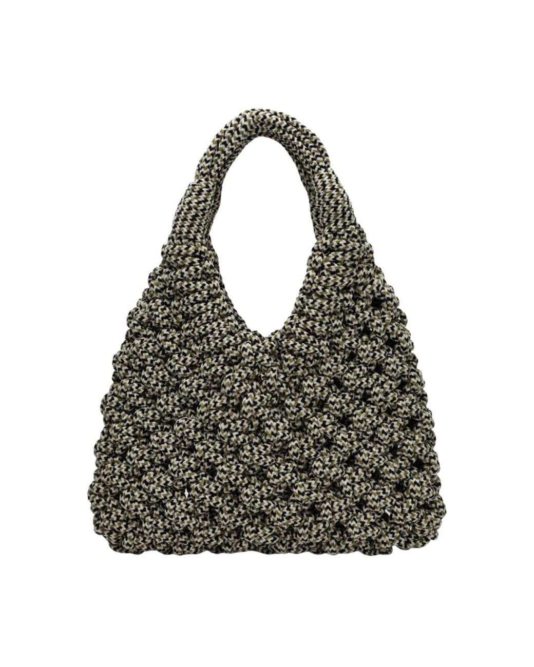 HIBOURAMA Black Shoulder Bags