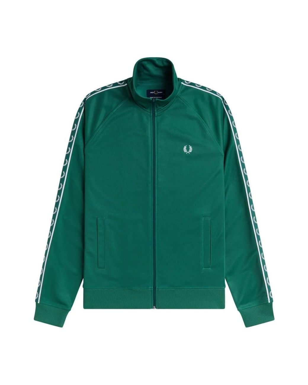 Zip-Throughs di Fred Perry in Green da Uomo