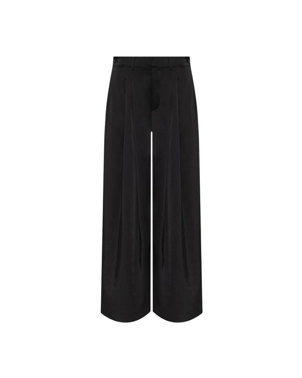 Gestuz Black Wide Trousers