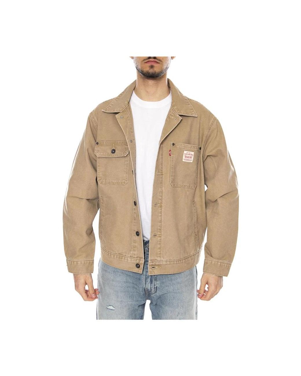 Light Jackets di Levi's in Natural da Uomo