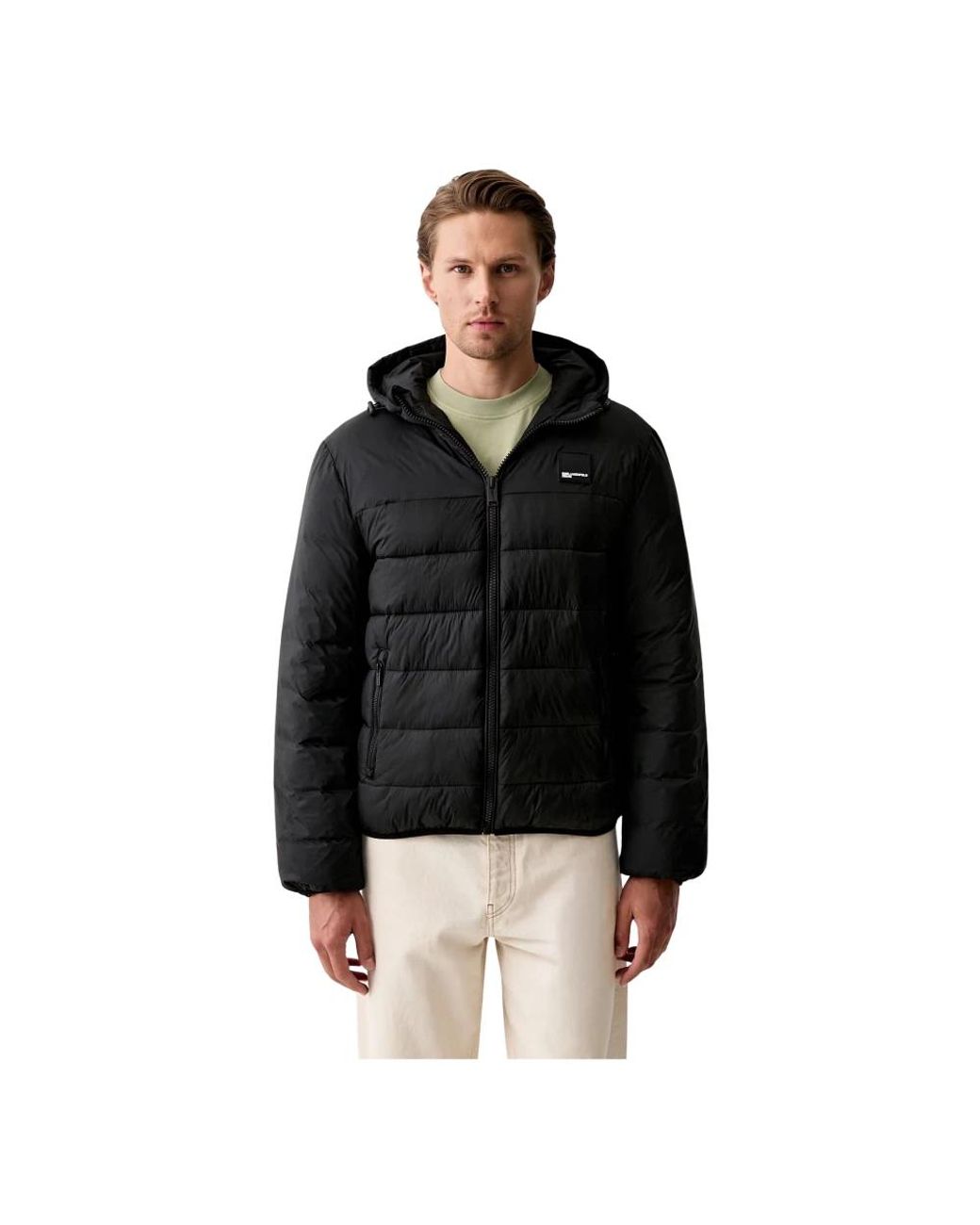 Winter Jackets Karl Lagerfeld de hombre de color Black
