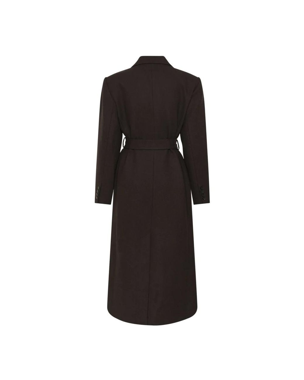 Gestuz Black Double-Breasted Coats