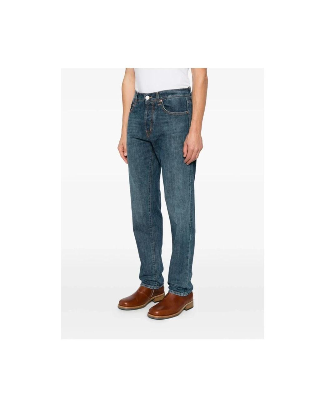 Straight Jeans Tramarossa de hombre de color Blue