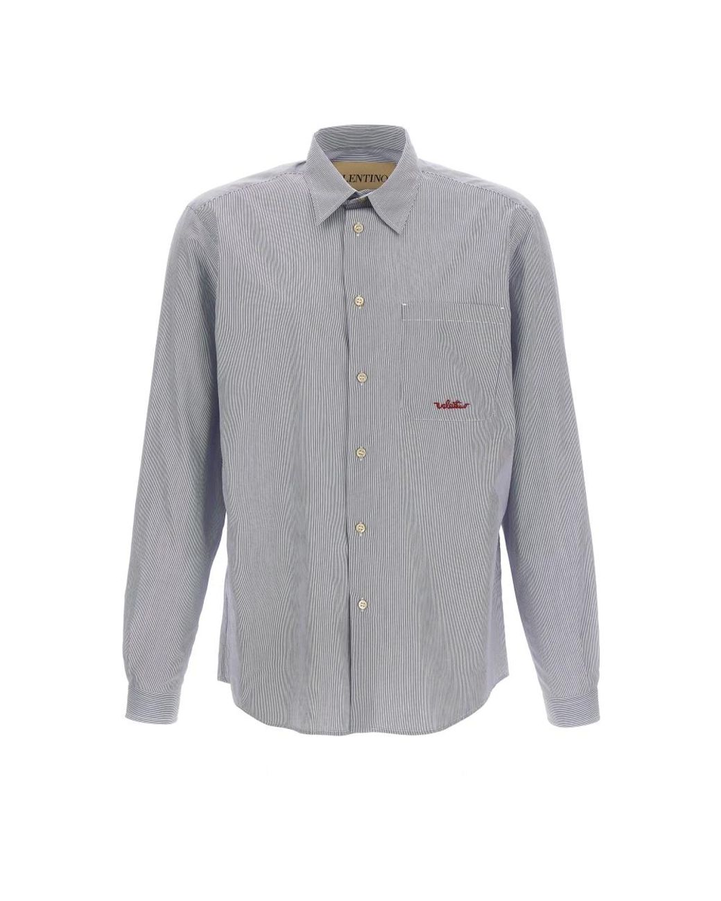 Valentino Garavani Gray Casual Shirts for men