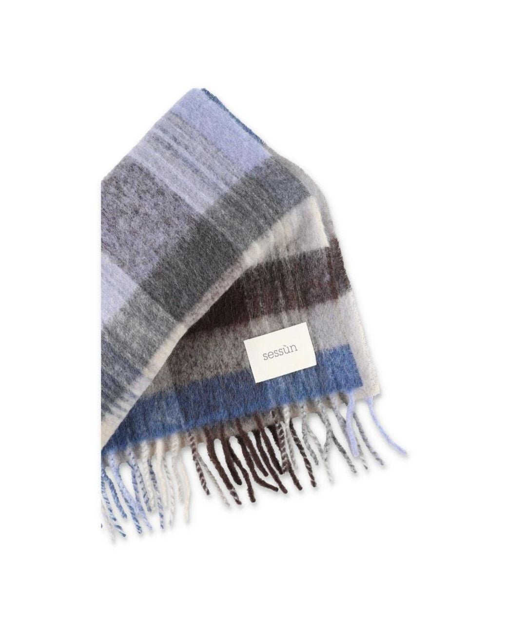 Winter Scarves di Sessun in Gray