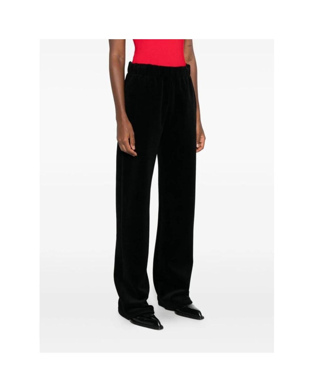 Golden Goose Deluxe Brand Black Wide Trousers