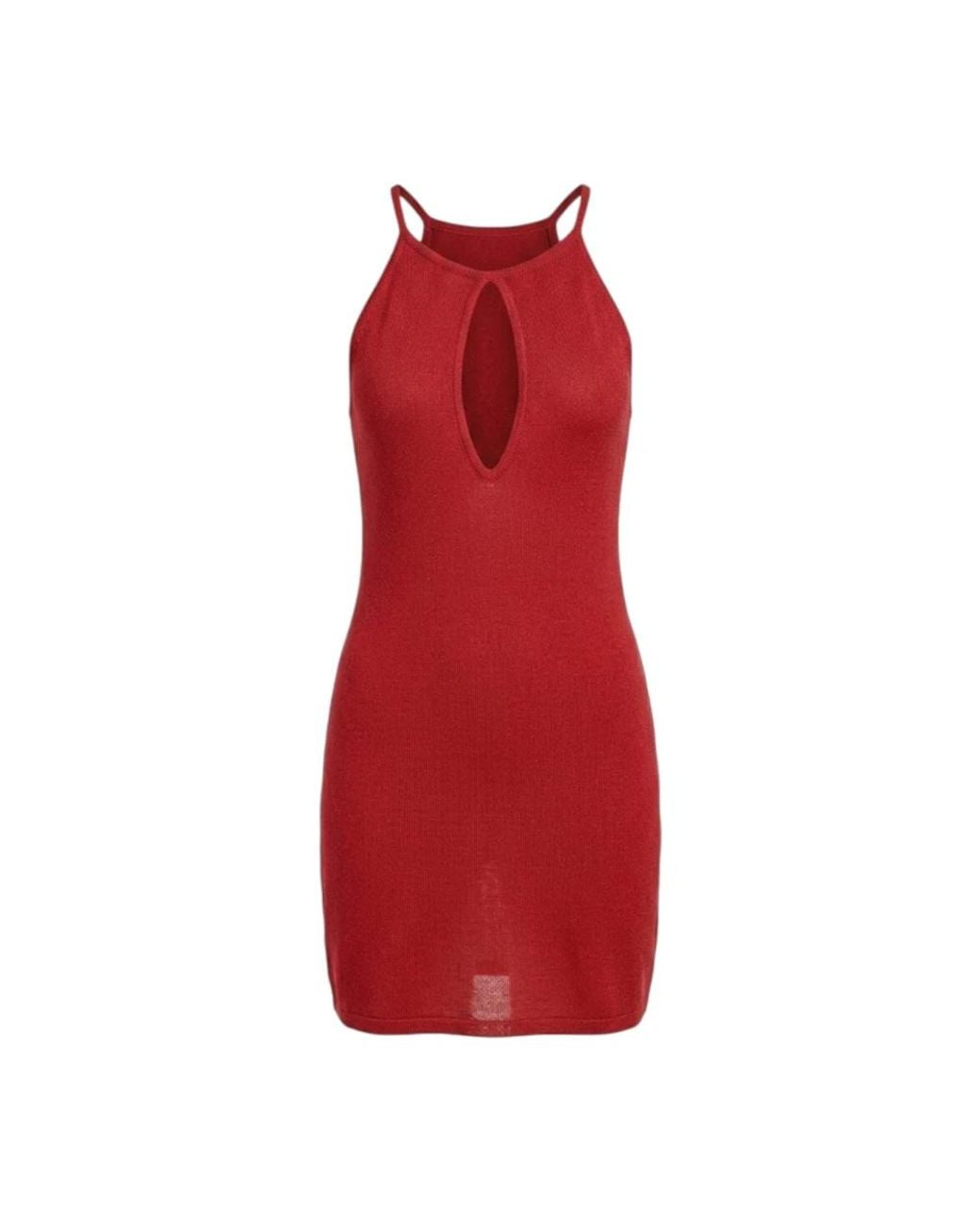 Dondup Red Knitted Dresses