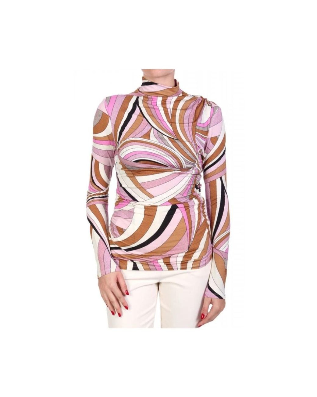 Marella Pink Long Sleeve T-Shirts