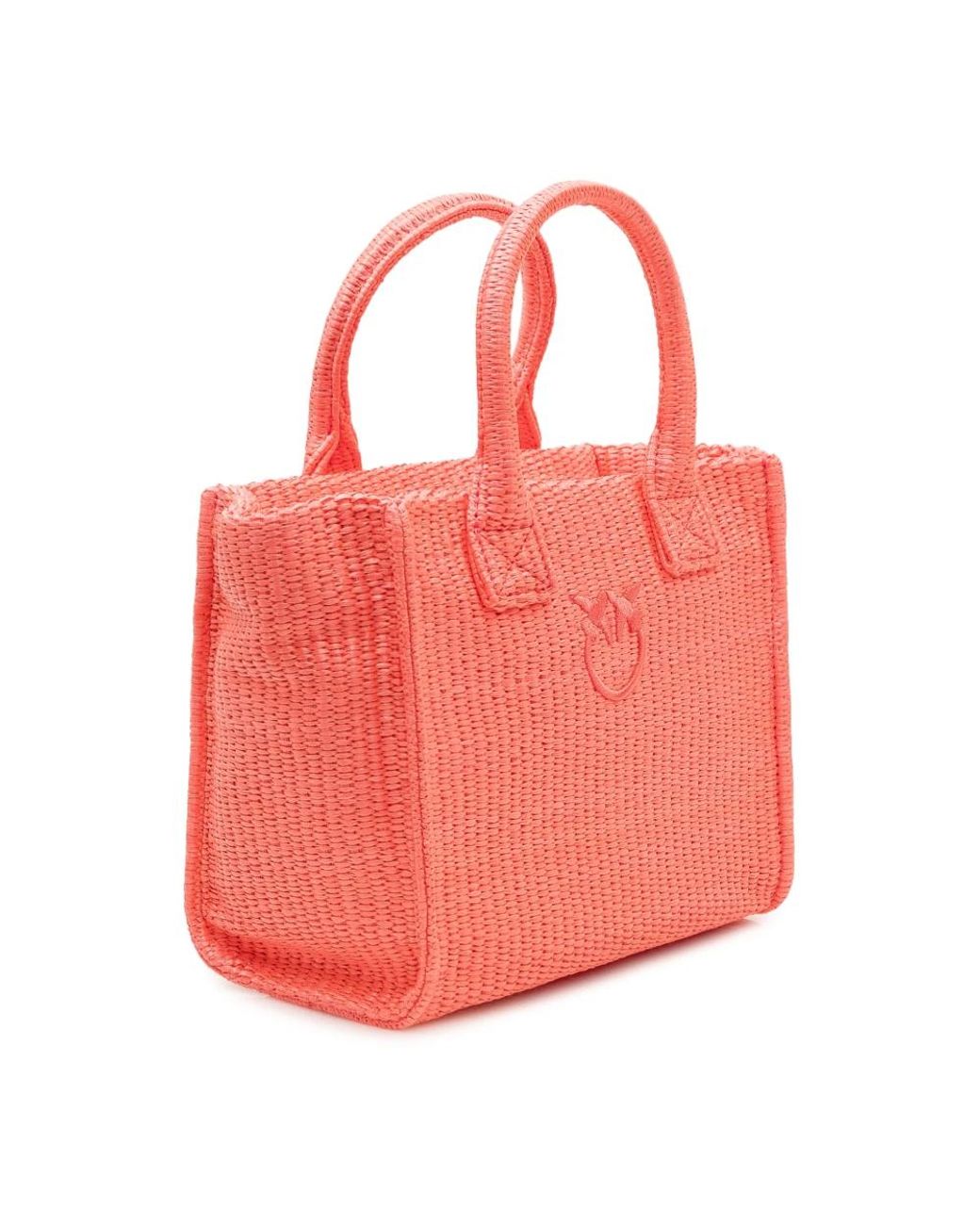 Pinko Red Tote Bags