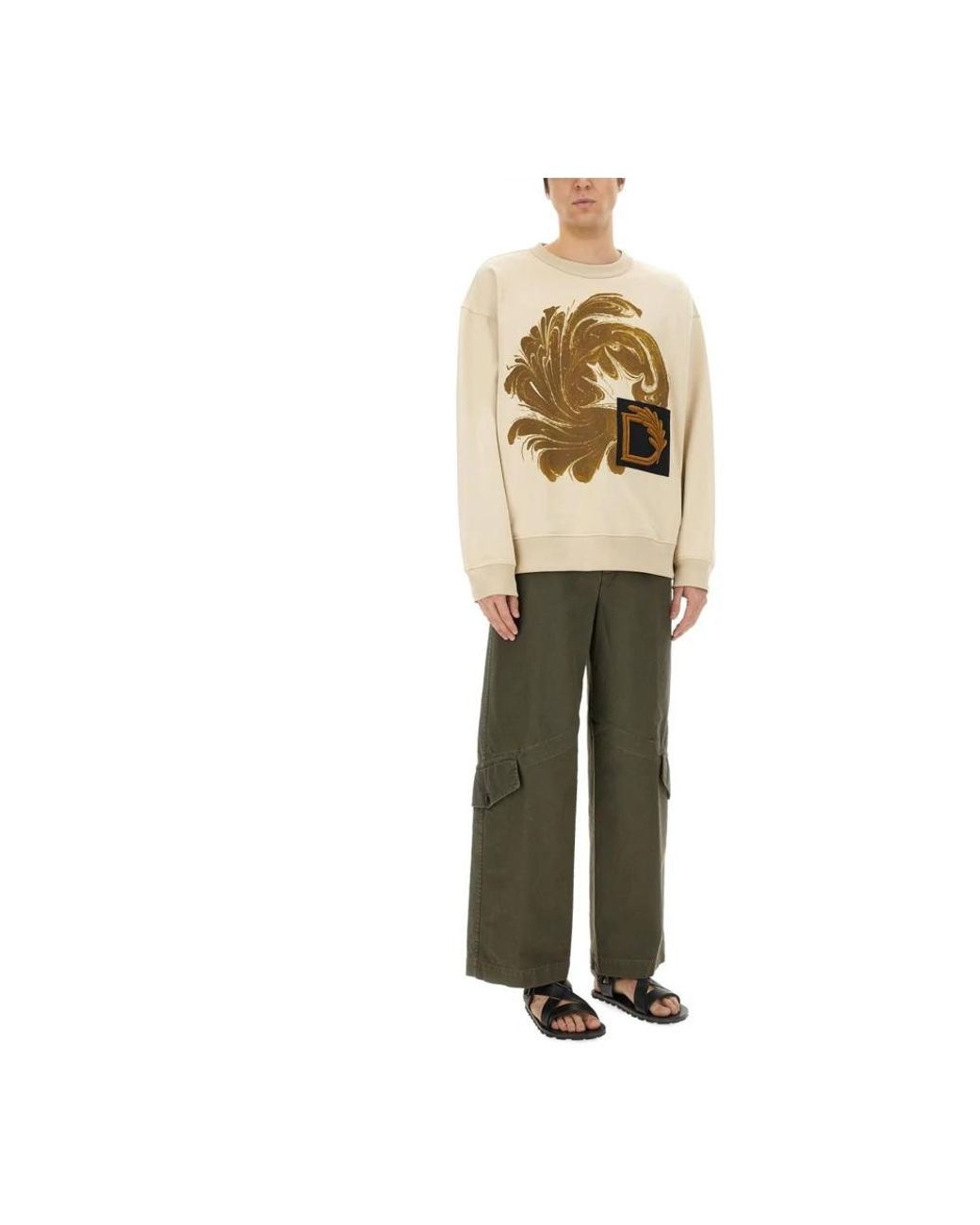 Dries Van Noten Metallic Sweatshirts for men
