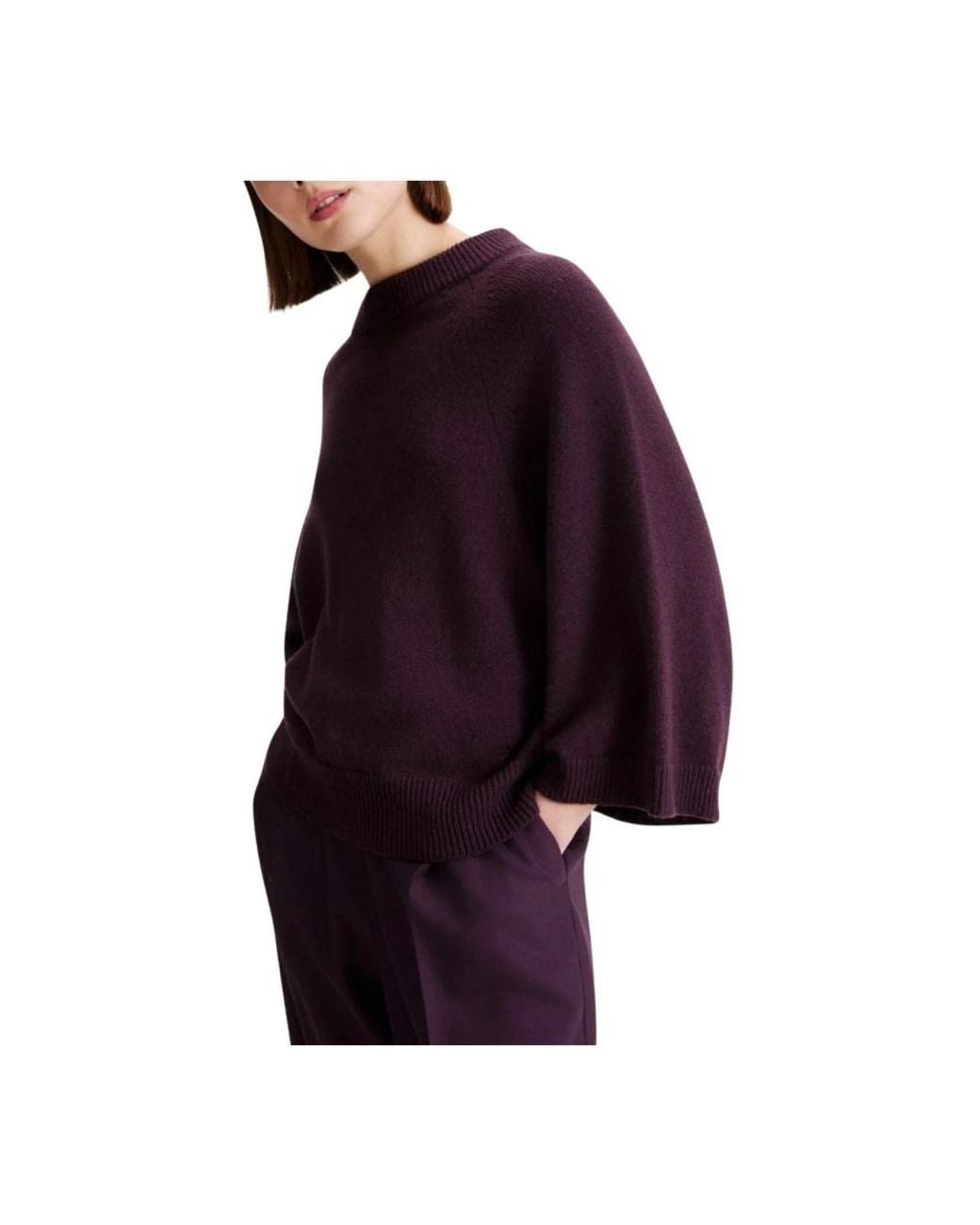 Marella Black Round-Neck Knitwear