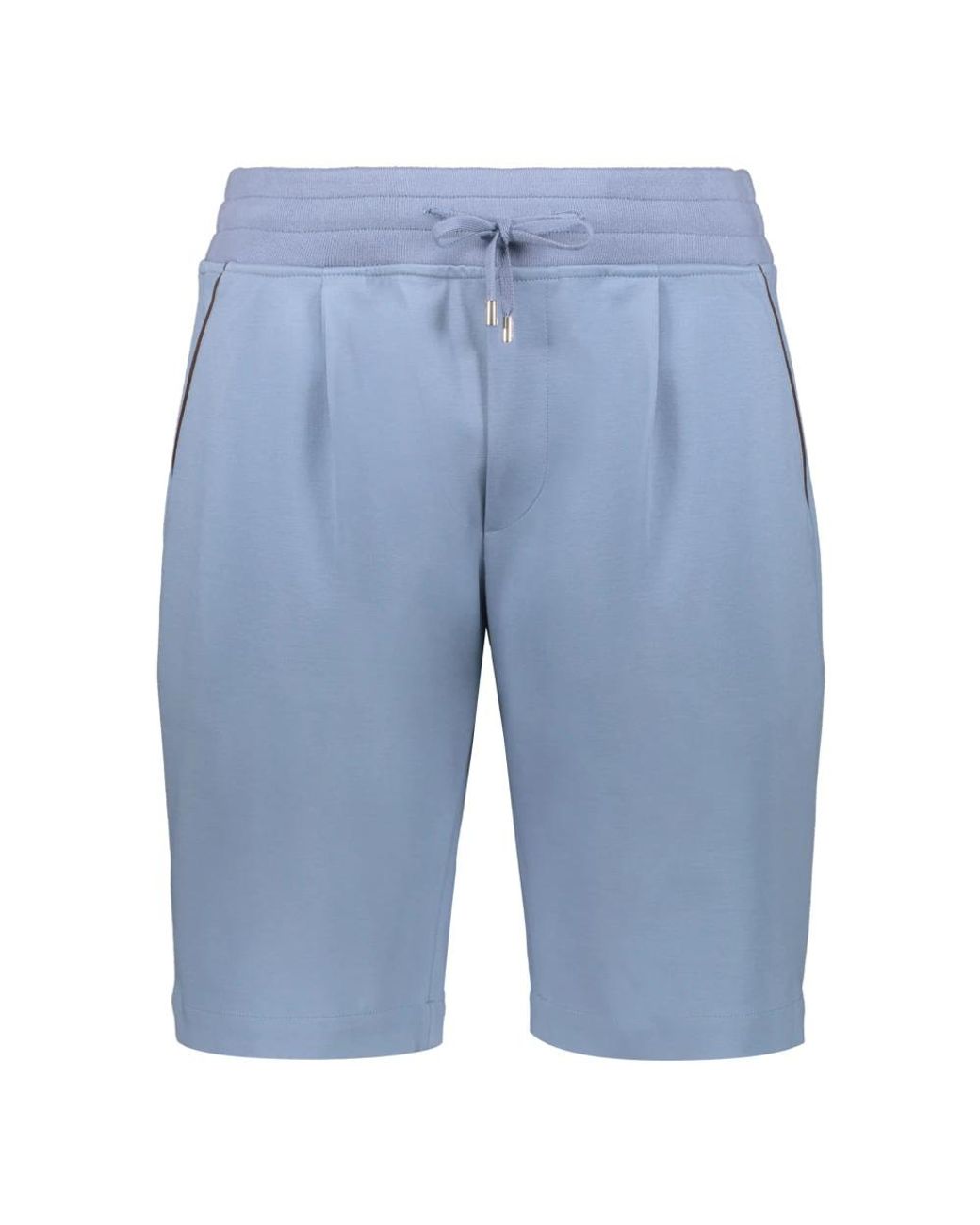 Moorer Blue Casual Shorts for men