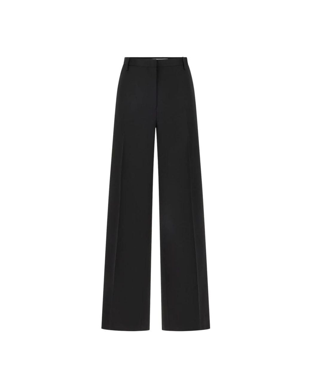 Fendi Black Wide Trousers