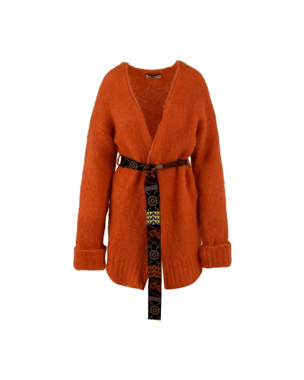 Akep Orange Cardigan pullover