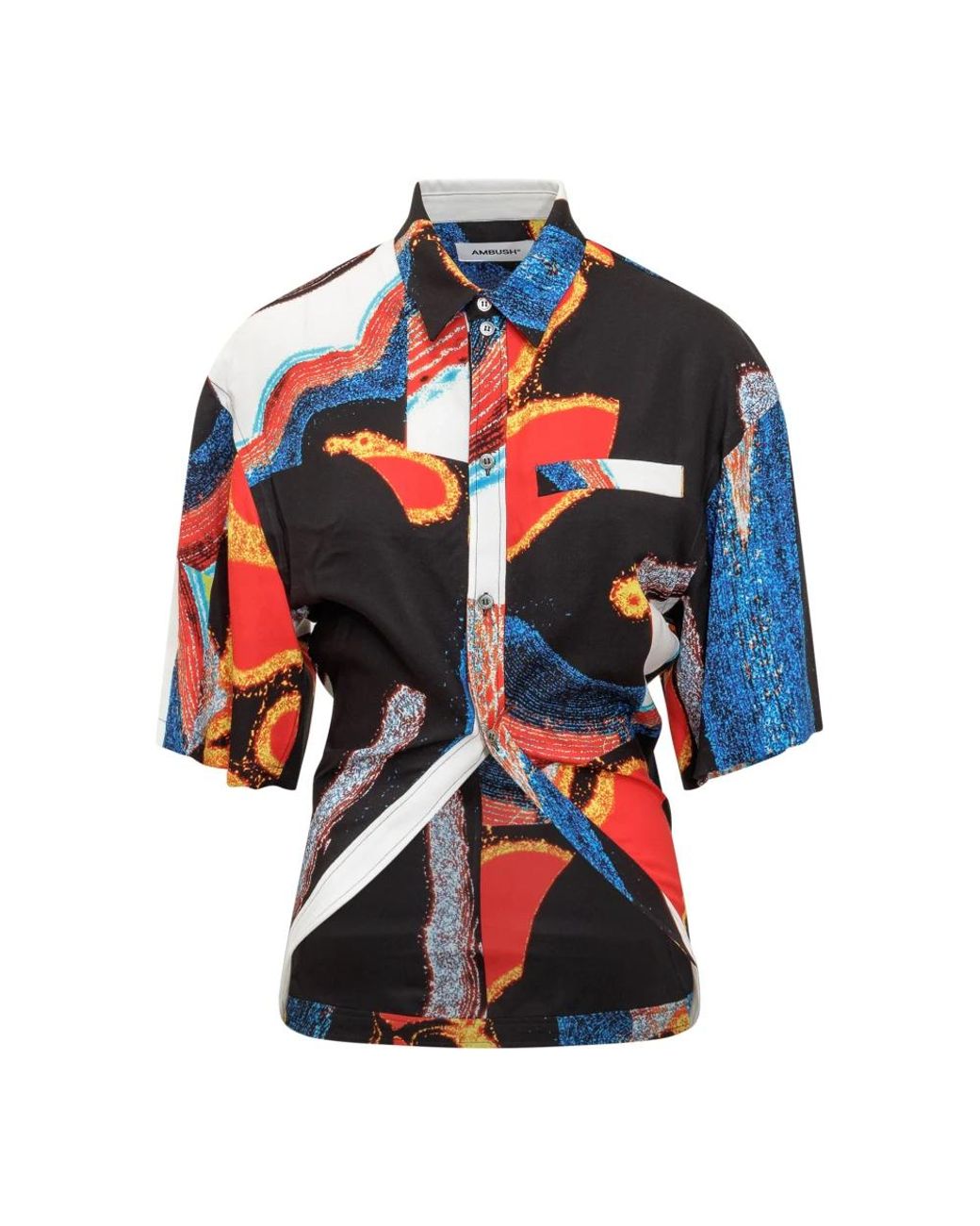 Ambush Blue Short Sleeve Shirts