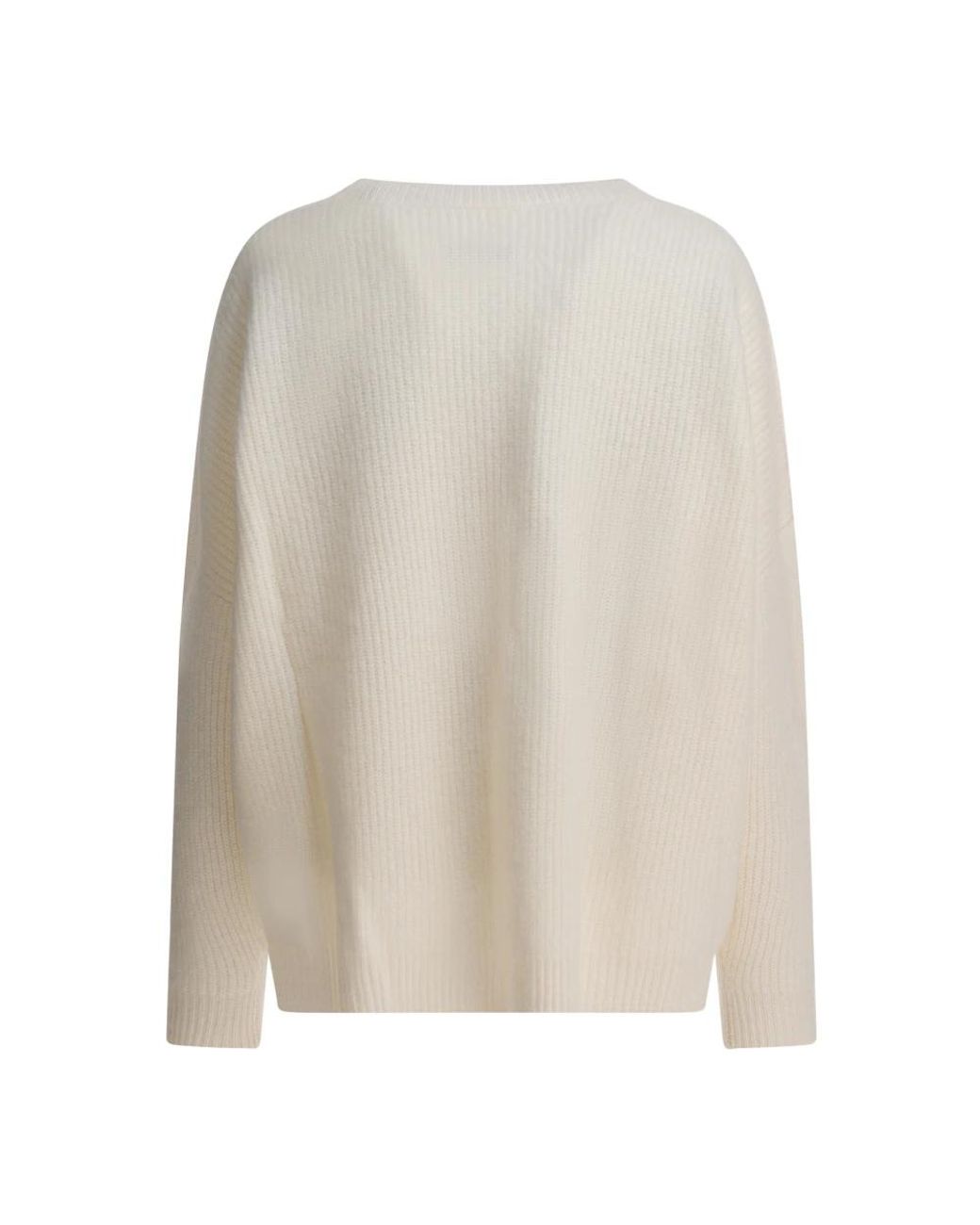 Max & Moi White Round-Neck Knitwear