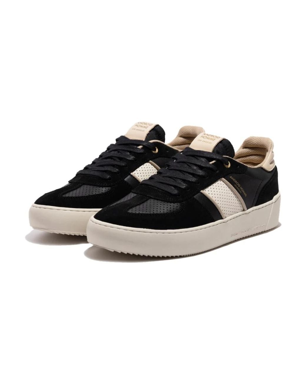 Android Homme Black Sneakers for men