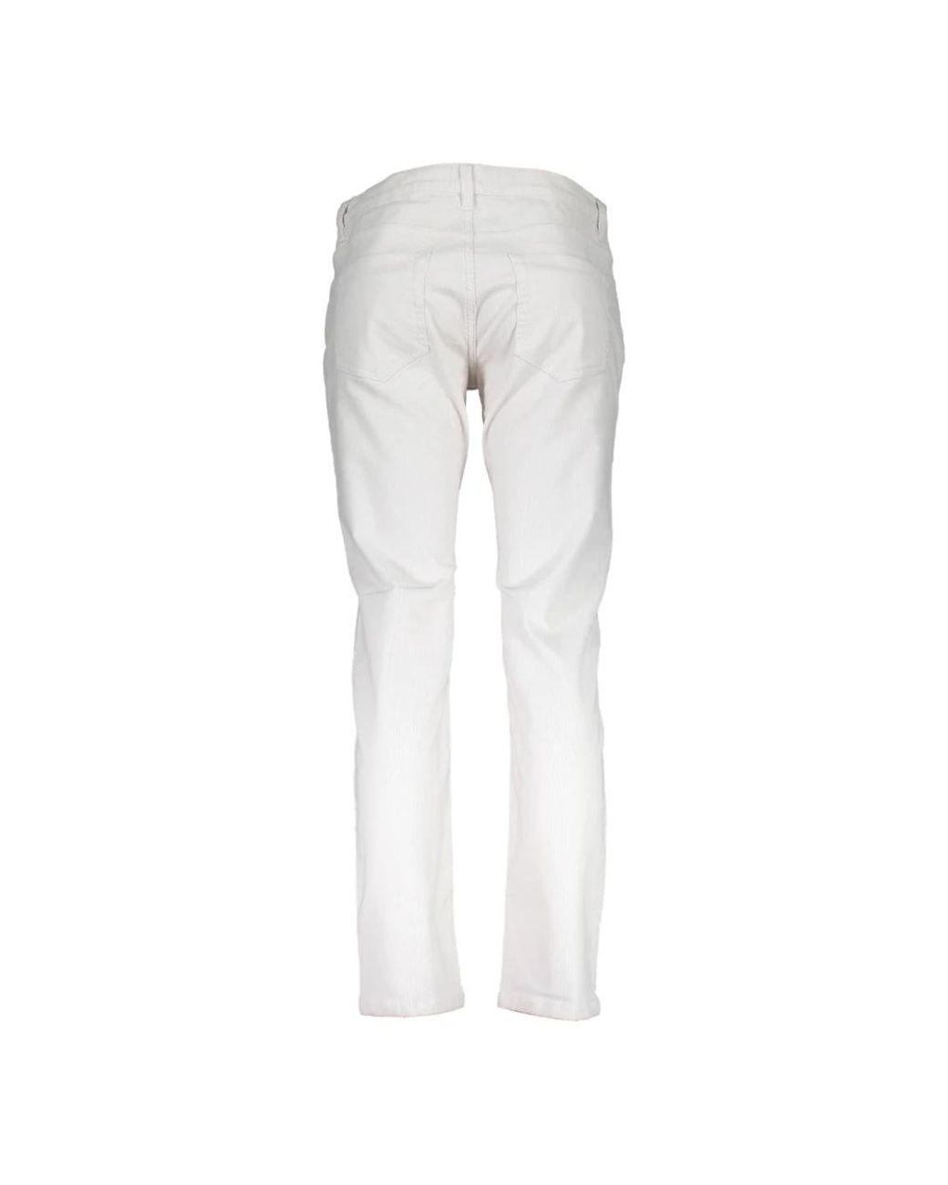 Gant Gray Slim-Fit Trousers