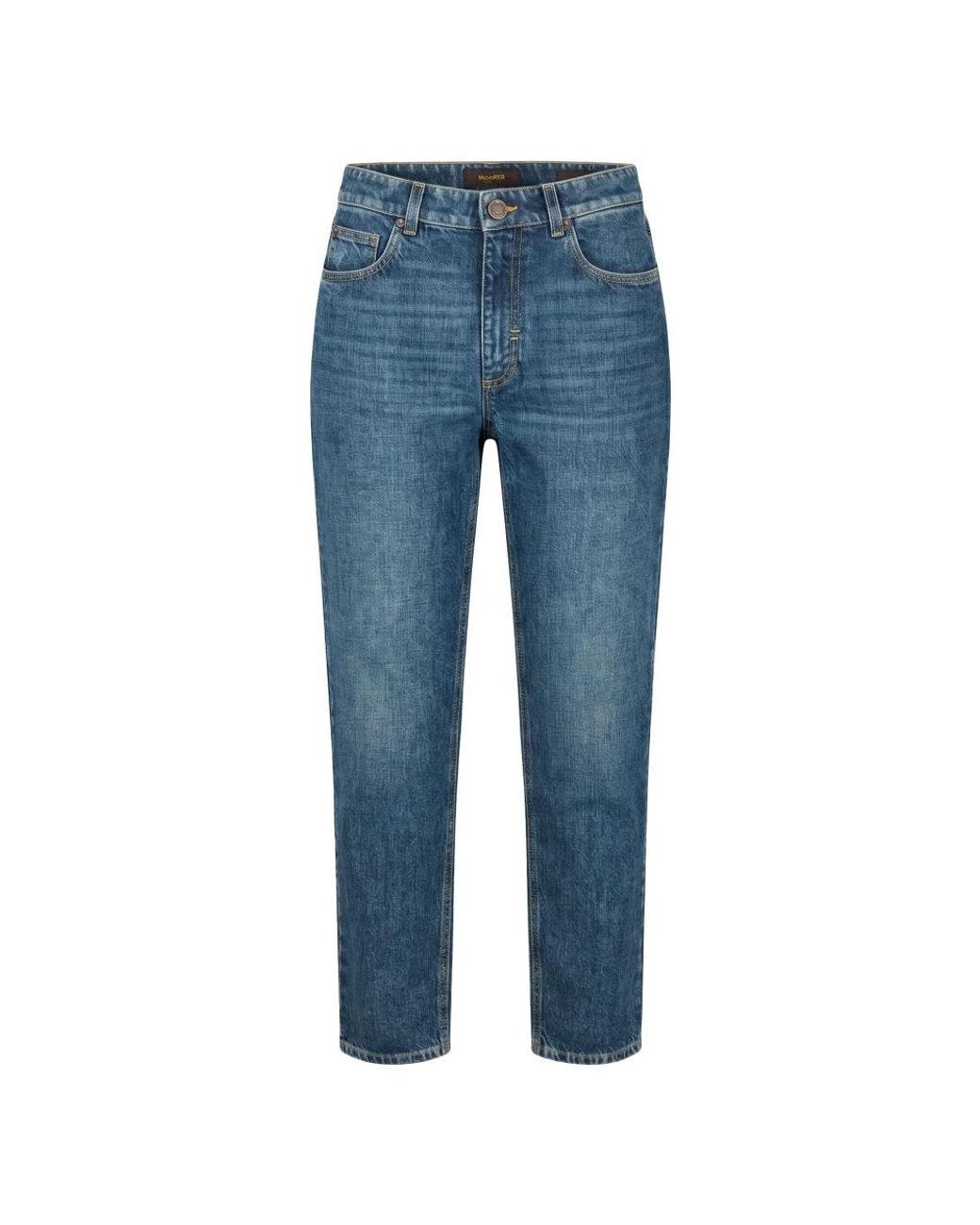 Moorer Blue Slim Fit Jeans