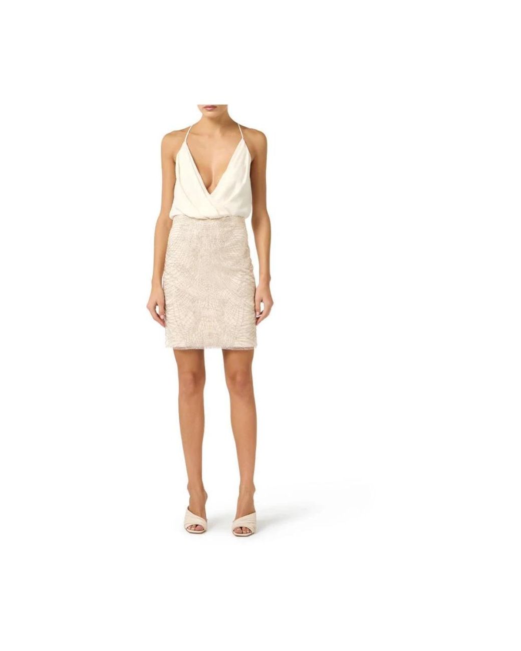 Elisabetta Franchi Natural Short Skirts