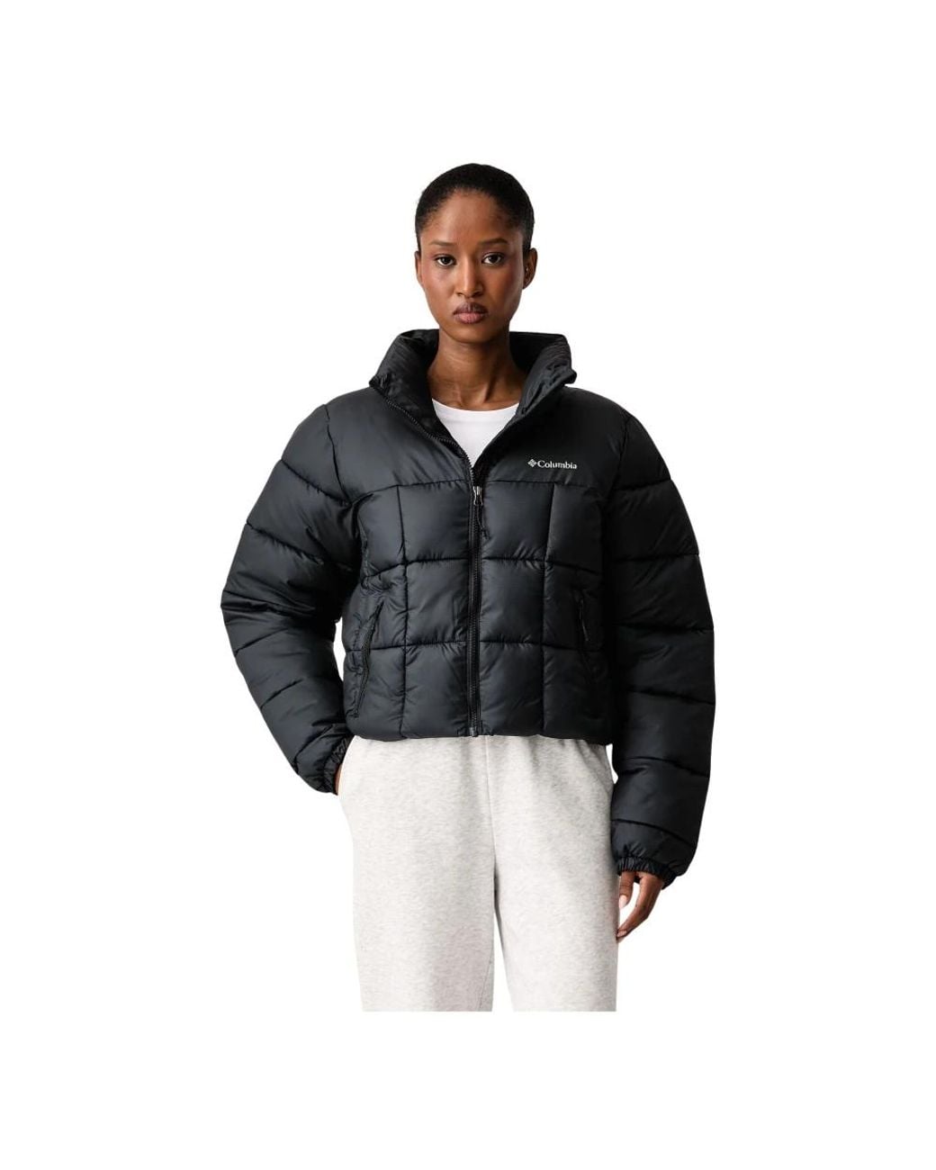 Columbia Puffect Iii Cropped Jacket in het Black