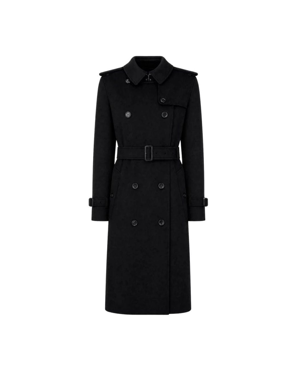 Burberry Black Trench Coats
