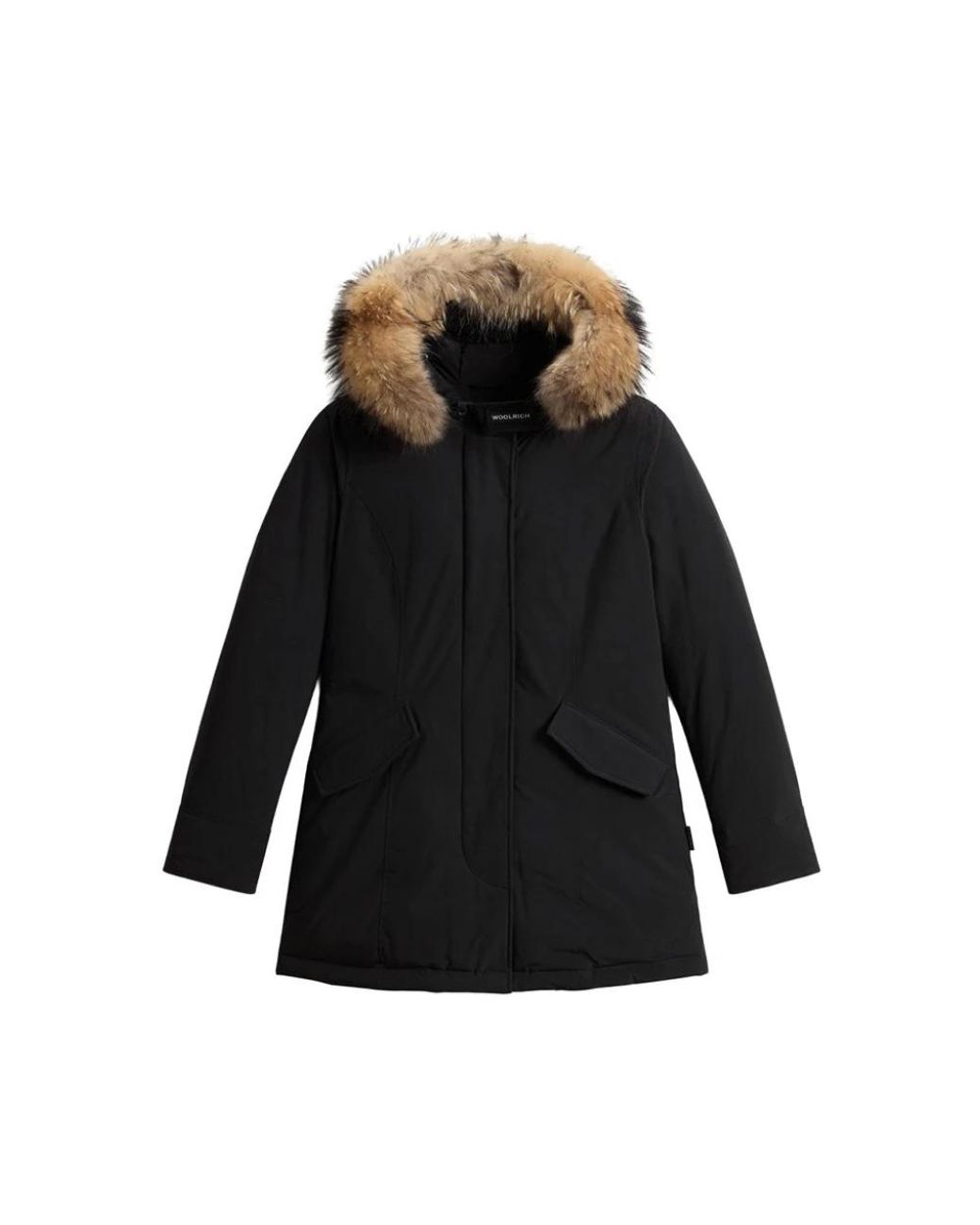 Woolrich Black Winter Jackets