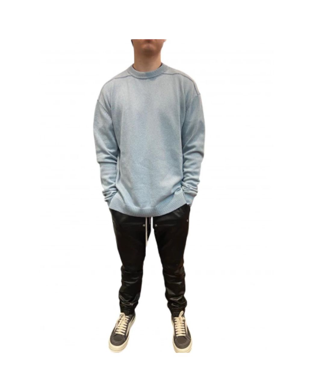 Cashmere Knitwear Rick Owens de hombre de color Gray