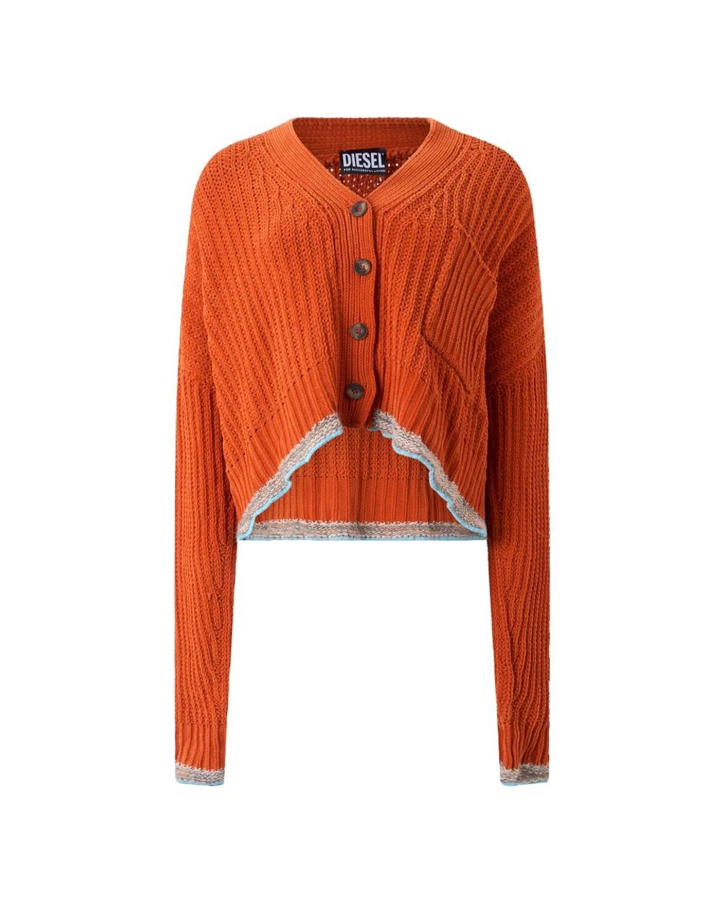 Cardigans DIESEL en coloris Orange