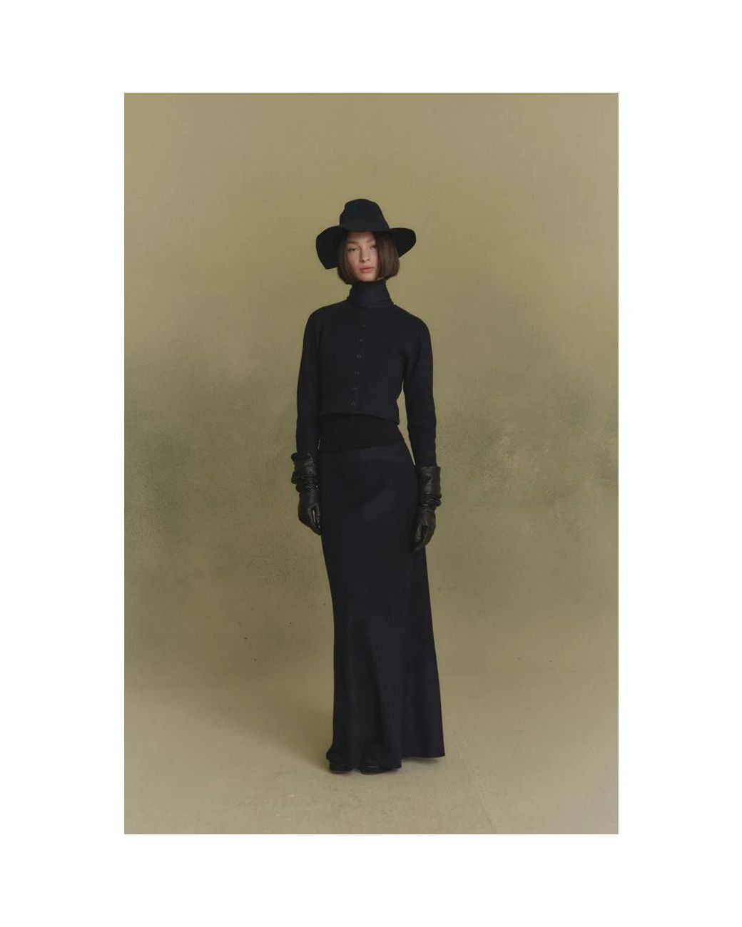 Cortana Black Maxi Skirts