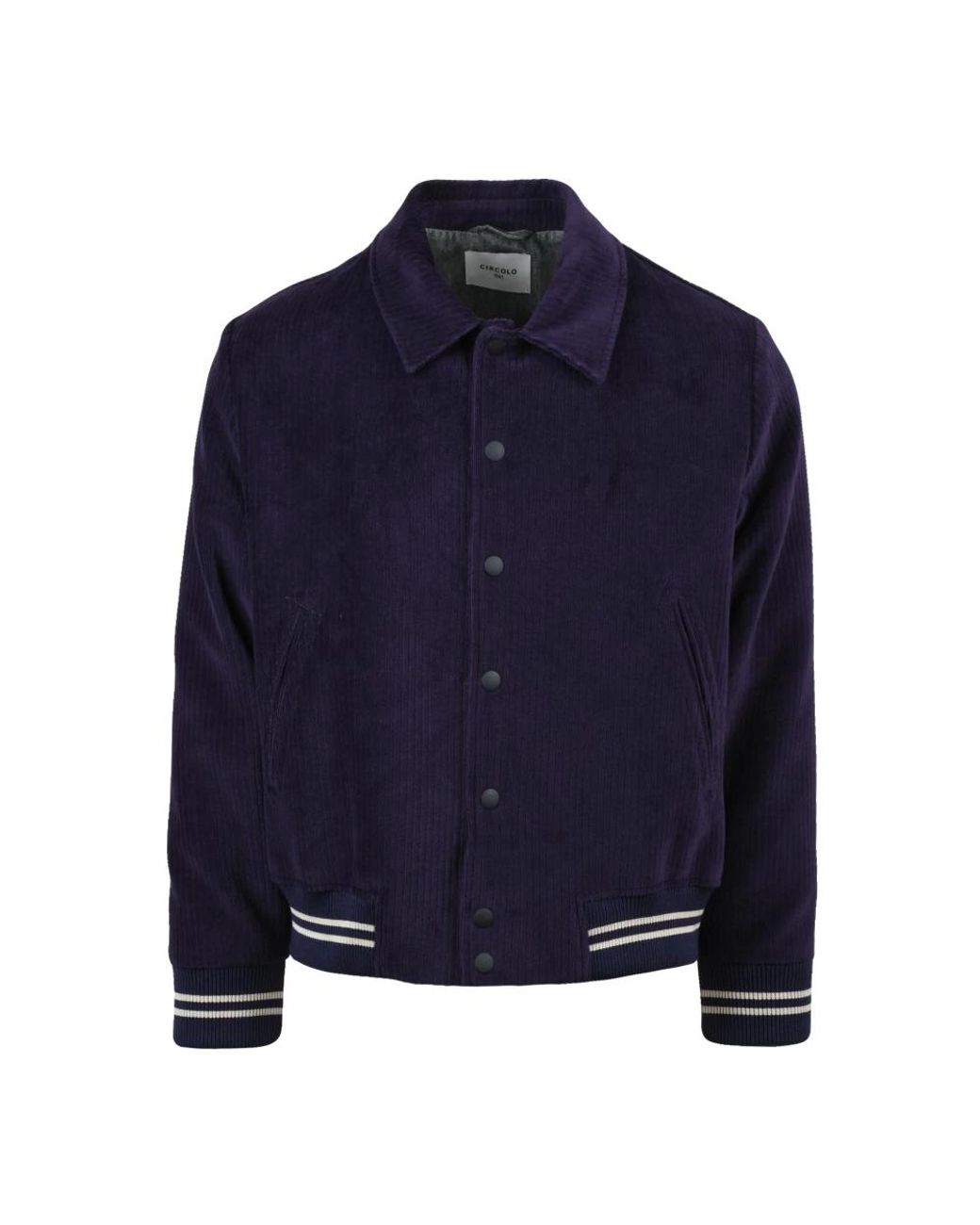 Circolo 1901 Blue Bomber Jackets for men