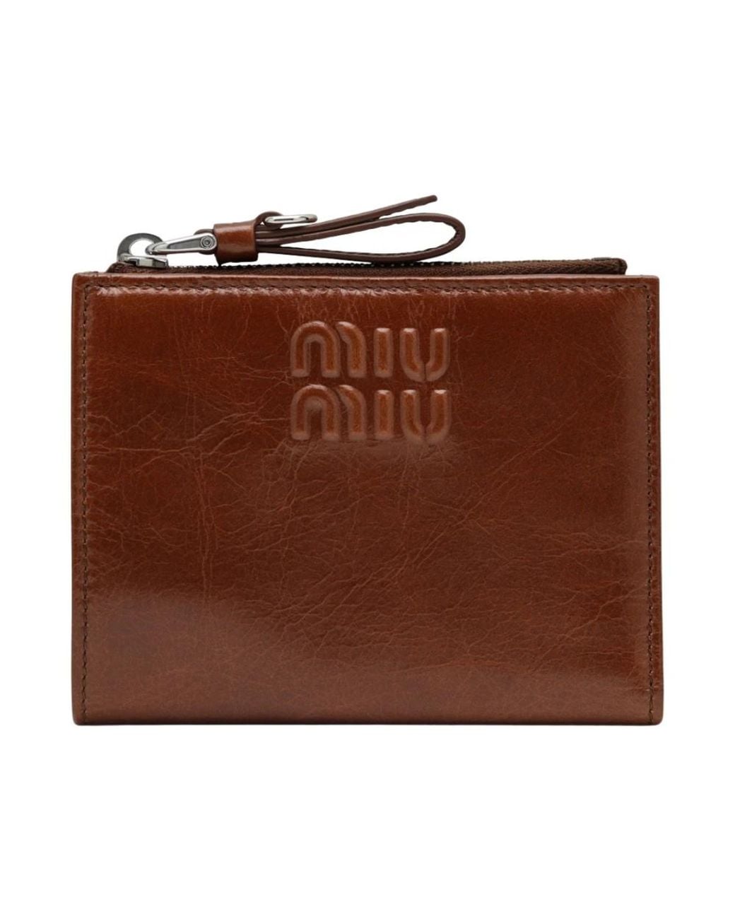 Miu Miu Brown Wallets & Cardholders