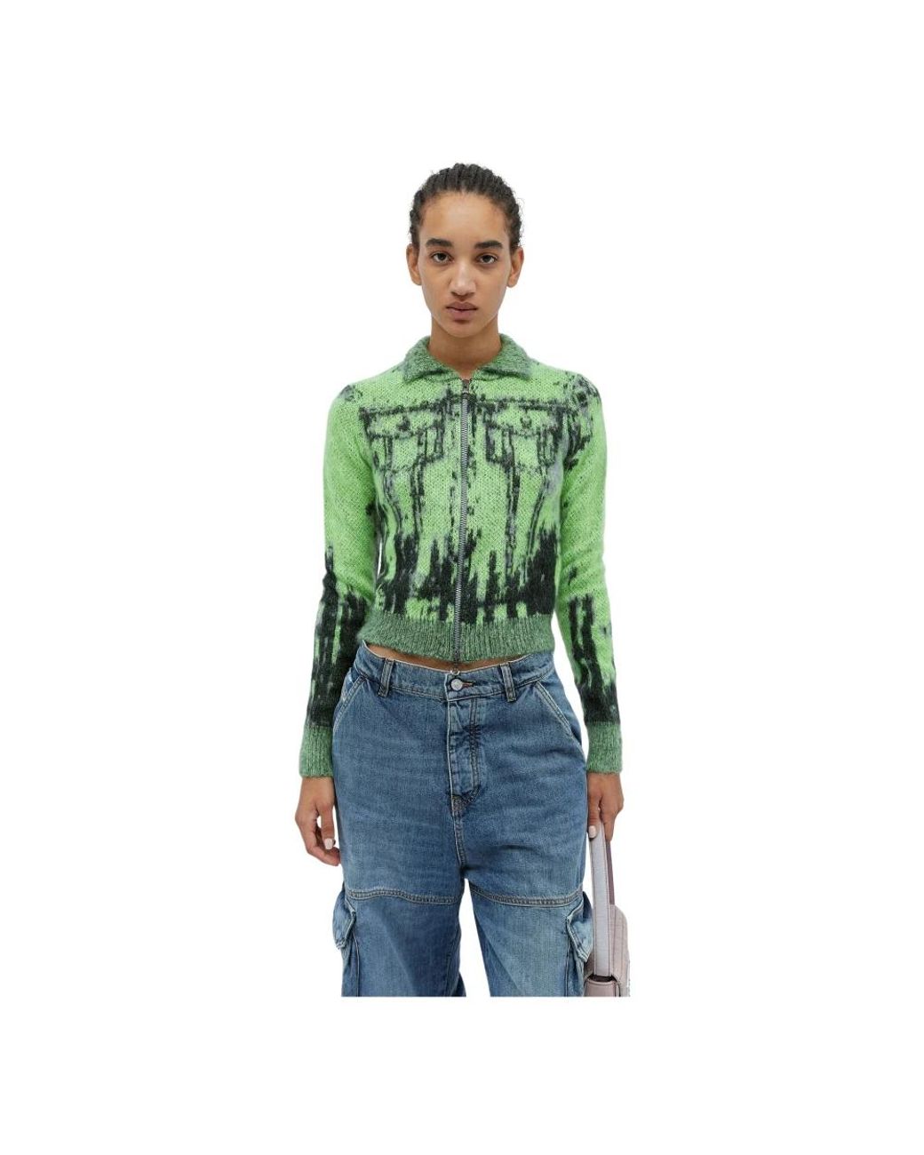DIESEL Green Cardigans