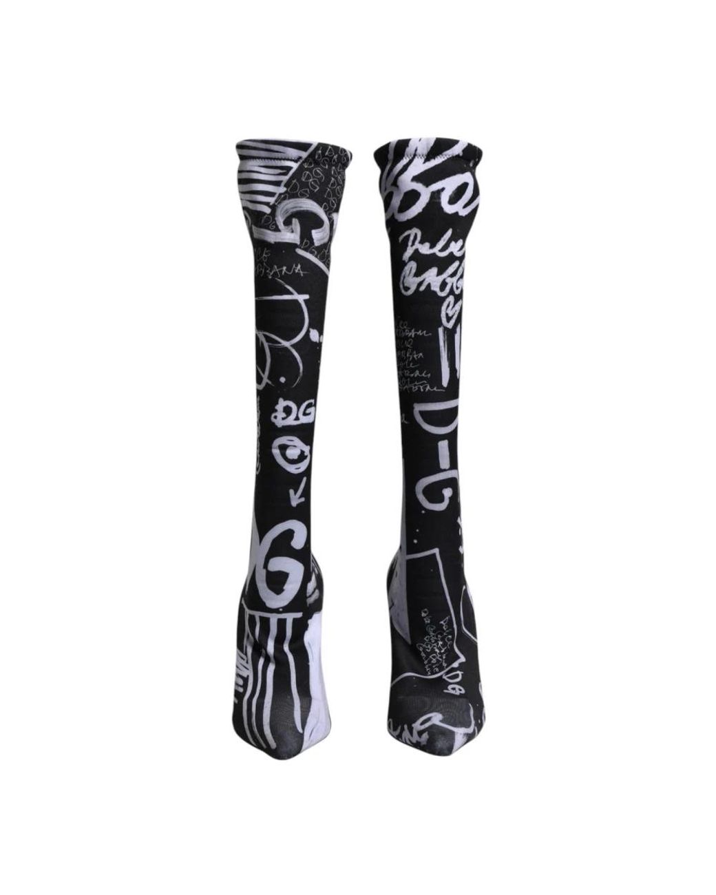 Dolce & Gabbana Black Heeled Boots