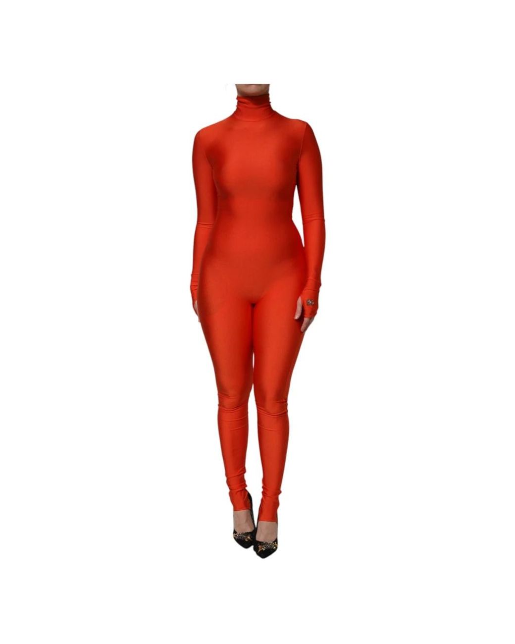 Dolce & Gabbana Red Jumpsuits