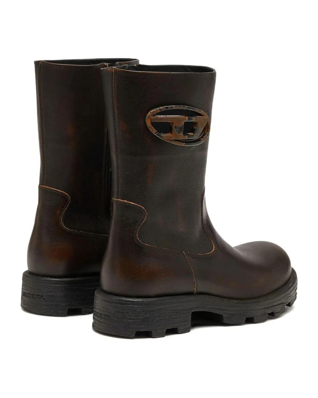 DIESEL Black High Boots