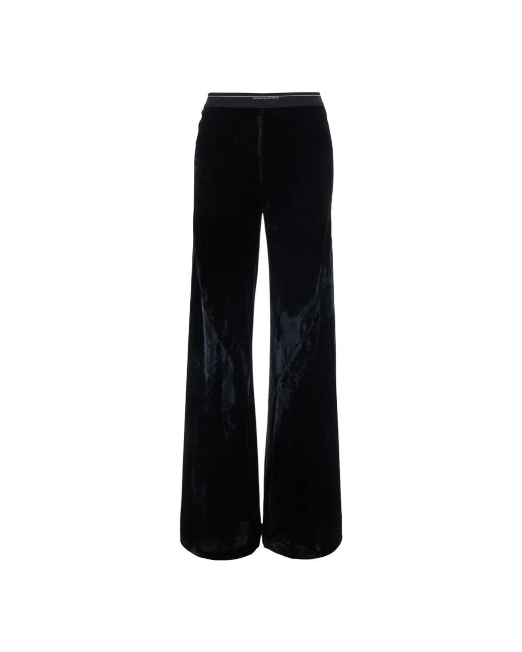 Semicouture Black Straight Trousers
